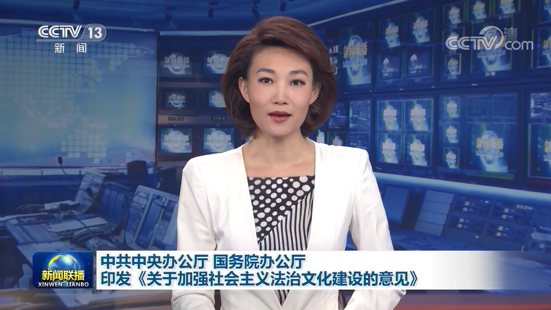 中共中央办公厅 国务院办公厅 印发《关于加强社会主义法治文化建设的意见》